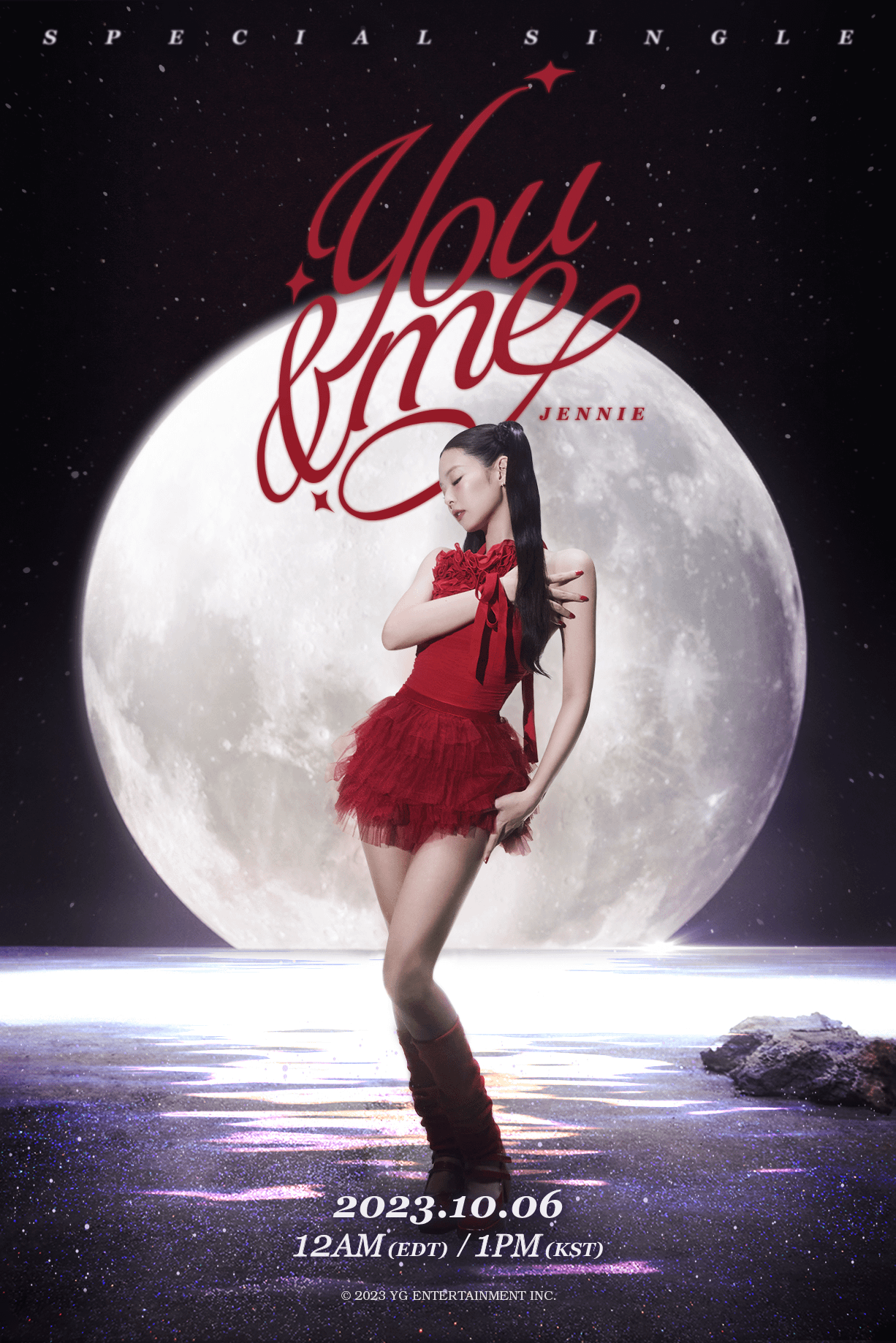 231004 Jennie - You & Me (Special Single - Teaser Poster)