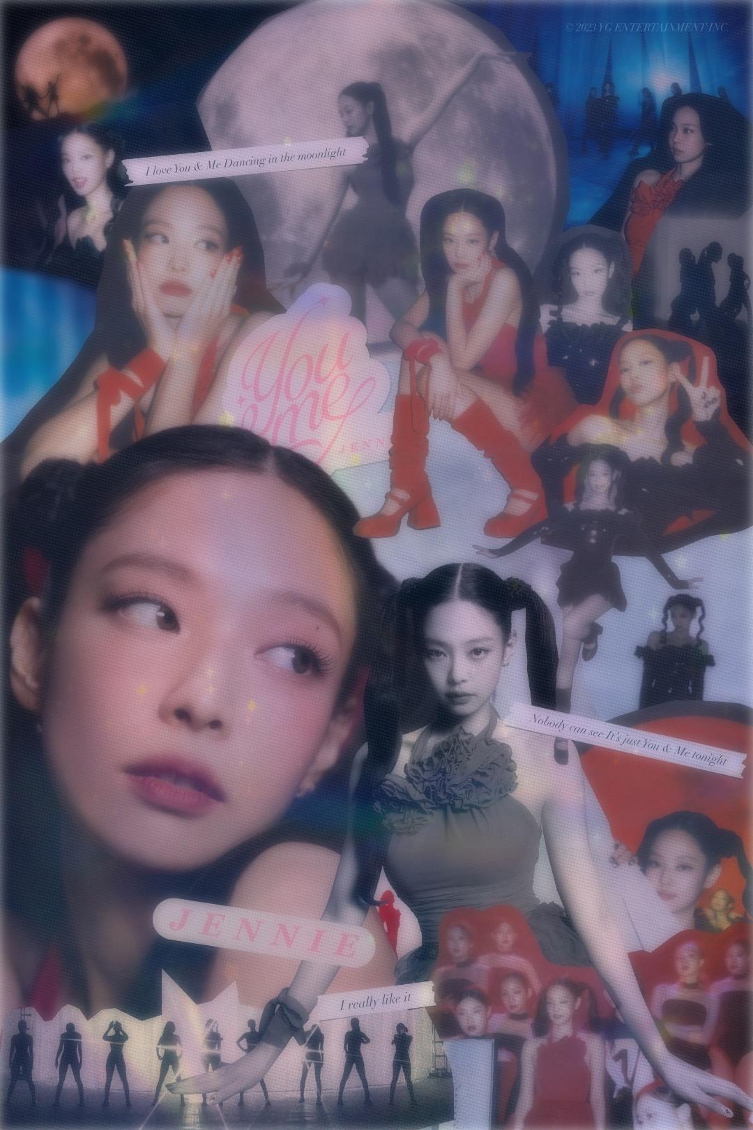 231005 JENNIE - 'You & Me' COLLAGE POSTER