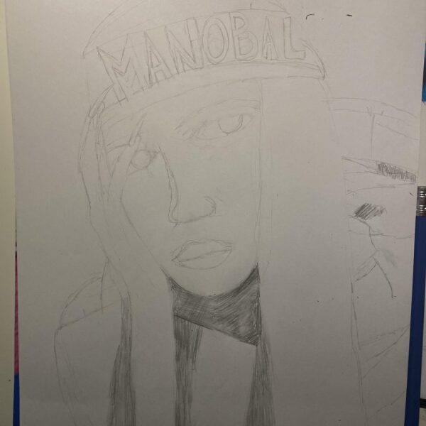 Pls rate my Lalisa drawing (ik it’s not good but I tried)