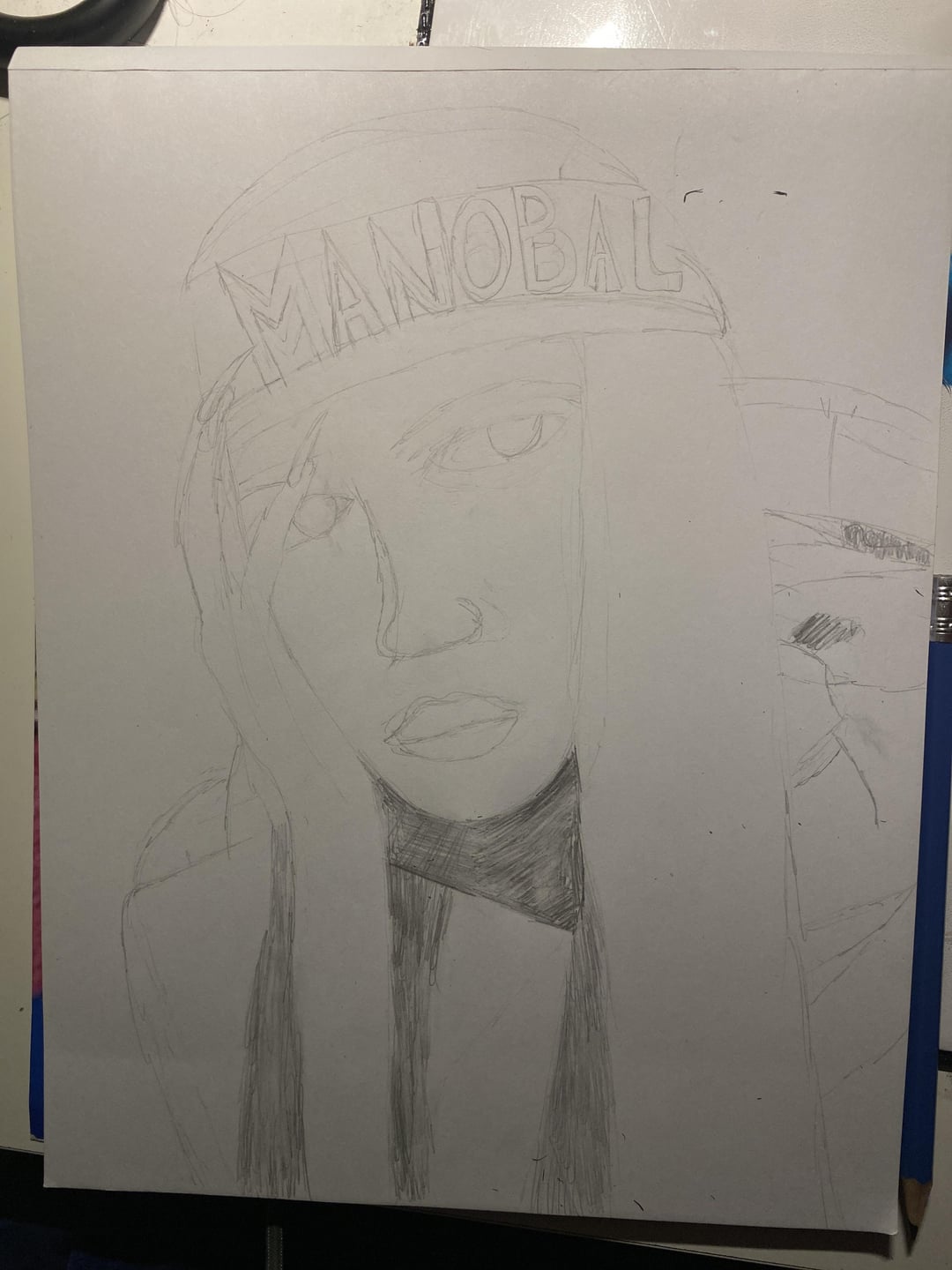 Pls rate my Lalisa drawing (ik it’s not good but I tried)