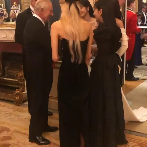 231121 theroyalfamily IG Story Update w/ BLACKPINK & King Charles II