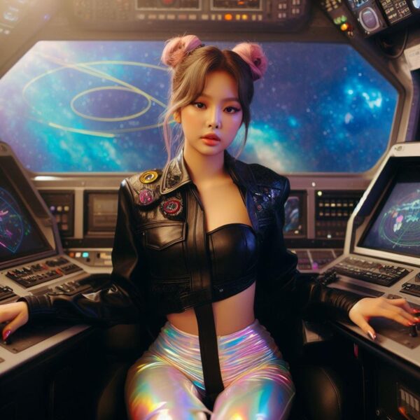 BLACKPINK Reimagined in Space