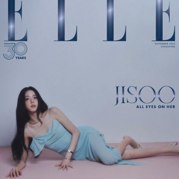 231102 Jisoo for ELLE Singapore November 2023 Issue