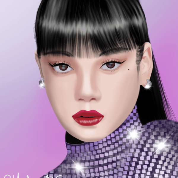 231126 LISA fan art