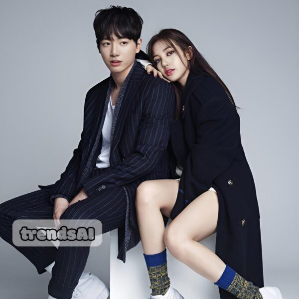 231222 If BTS Jungkook was with BLACKPINK Lisa…