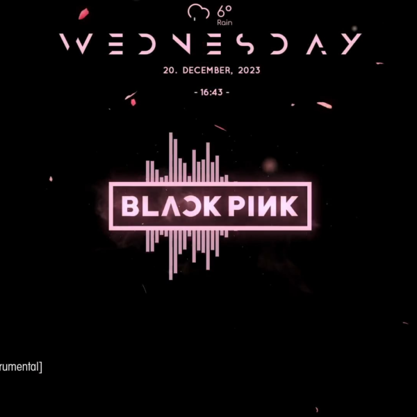 I finally took some time to create a clean looking Desktop with audio visualization for my PC. Turned out to be Blackpink themed (of course ^^). Credit to the art of all 'Rainmeter' and 'Wallpaper Engine' creators, which I used and adjusted a bit to fit the Blackpink theme.