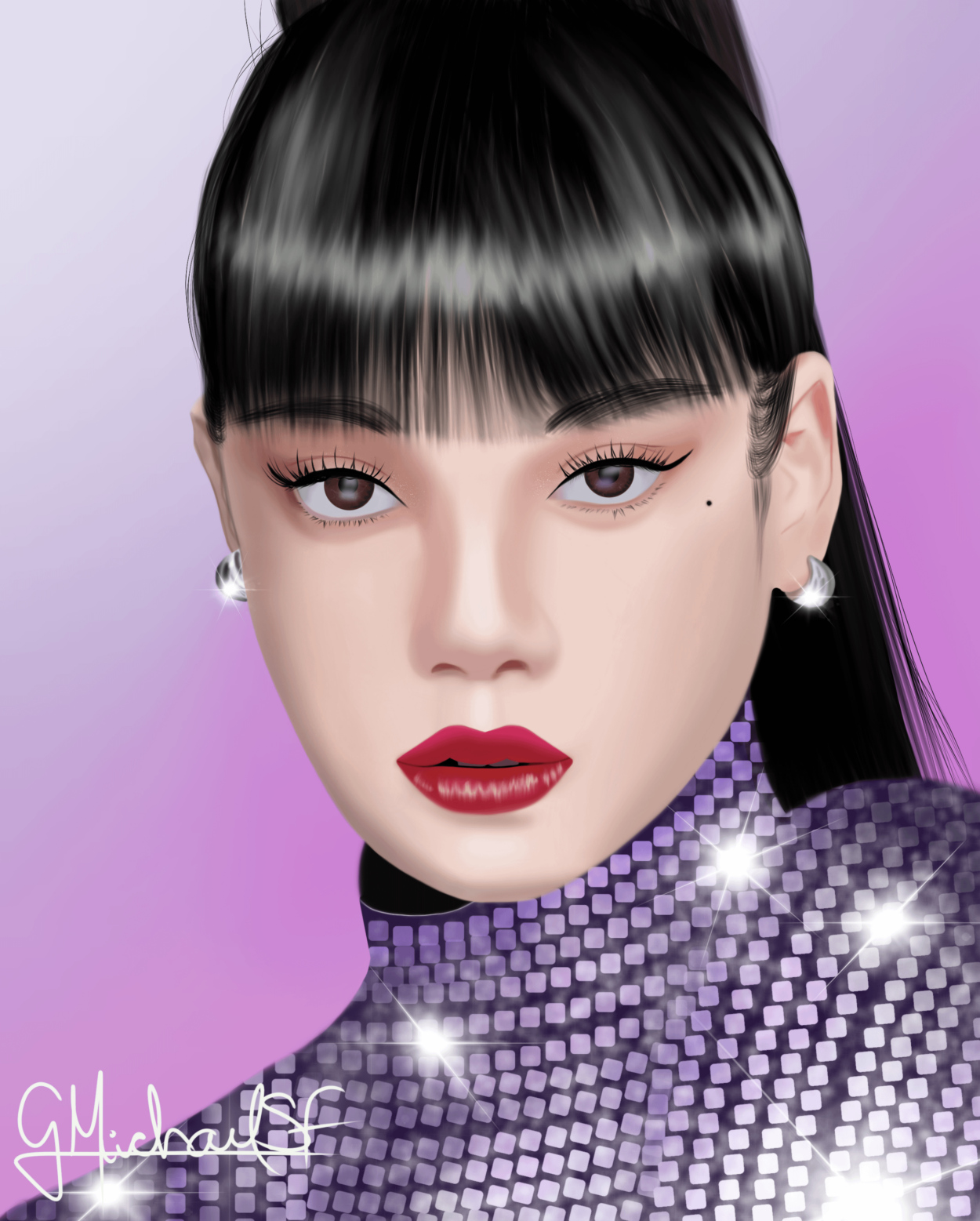 231205 LISA fan art