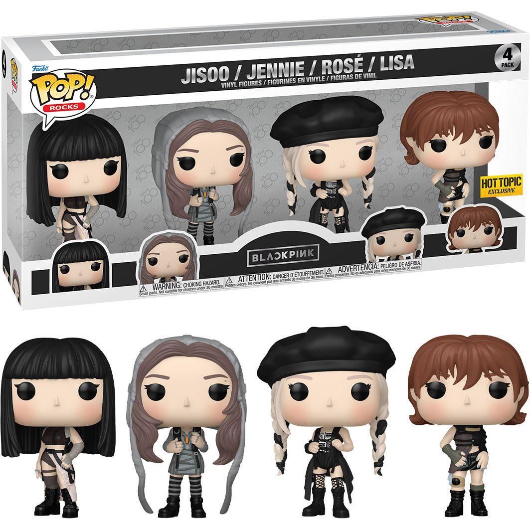 231209 BLACKPINK x Funko Pop! Rocks | Pink Venom 4-pack Hot Topic Exclusive Glam Shots