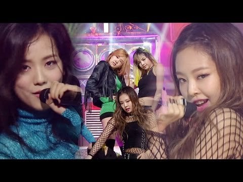 160821 Blackpink perform Boombayah at Inkigayo