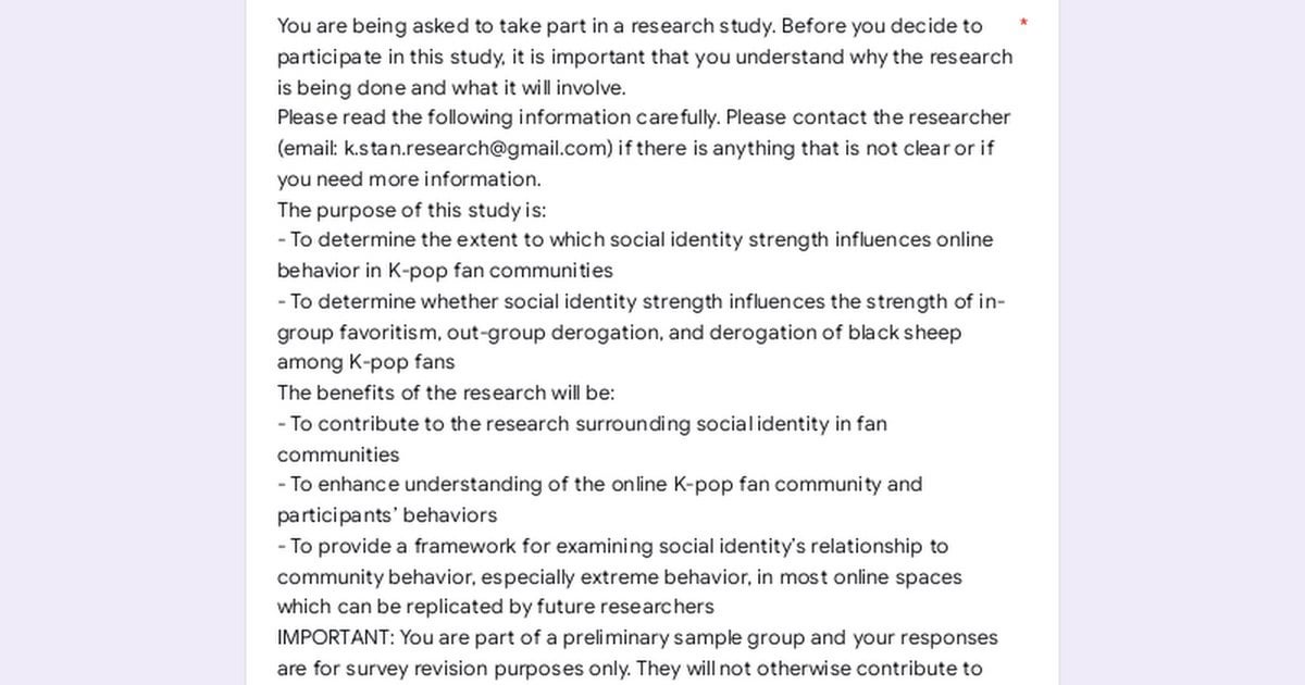 Please help me out (for science) and complete my survey about K-pop fandom!