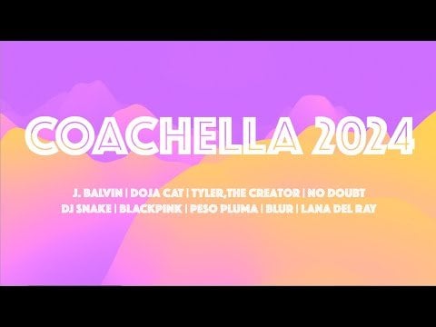 240125 BP on COACHELLA PLAYLIST