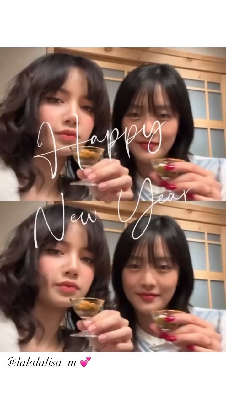 240102 min.nicha IG Story Update w/ Lisa