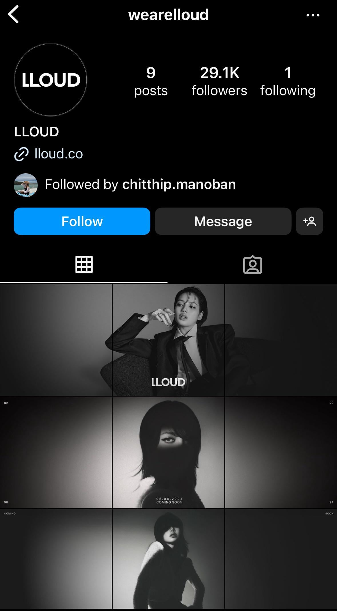 240208 LLOUD, Lisa’s Label IG account