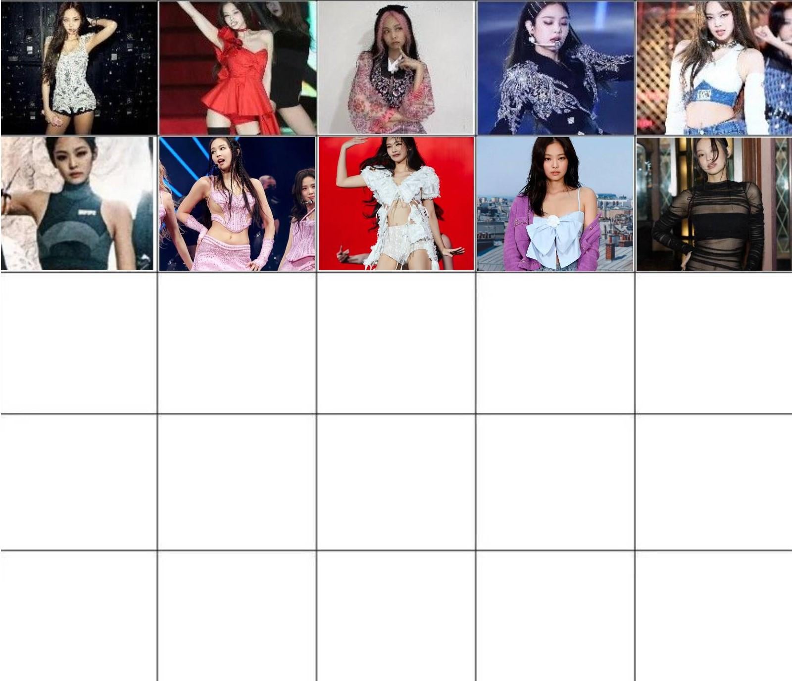Top 25 Jennie outfit's of all time. 5 most upvoted comments will get a place.
