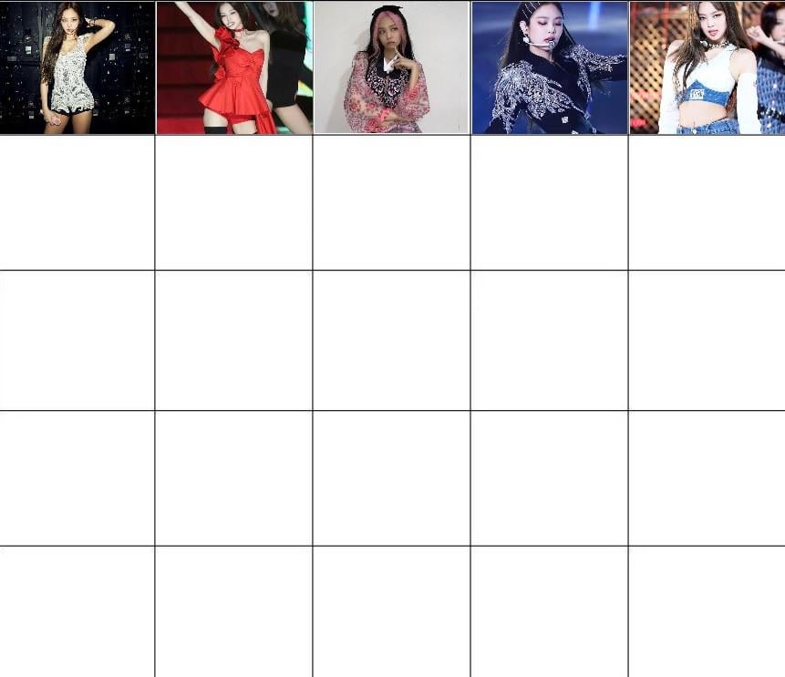 Top 25 Jennie outfit's of all time. 5 most upvoted comments will get a place.