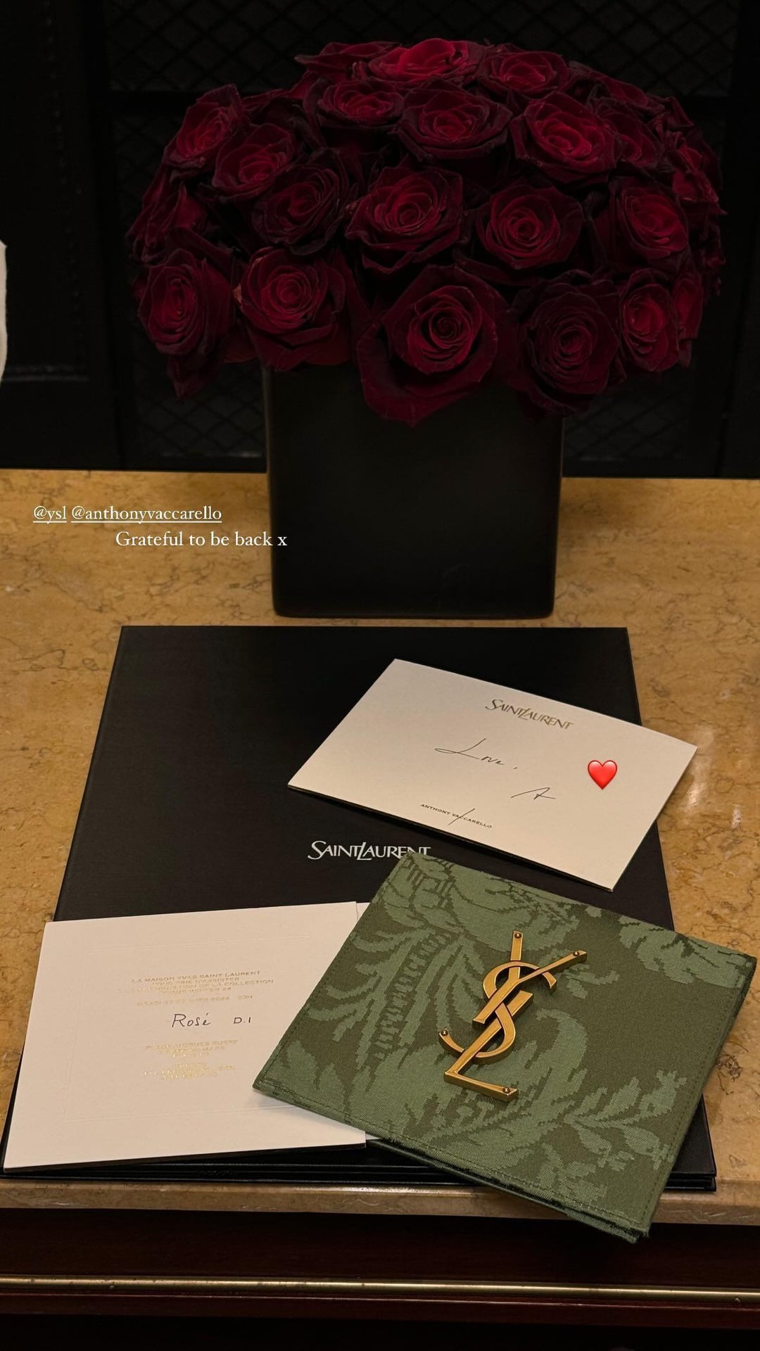 240225 Rosé IG Story Update