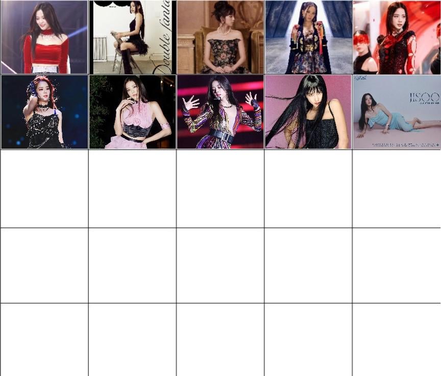 Top 25 Jisoo outfit's of all time. 5 most upvoted comments will get a place.