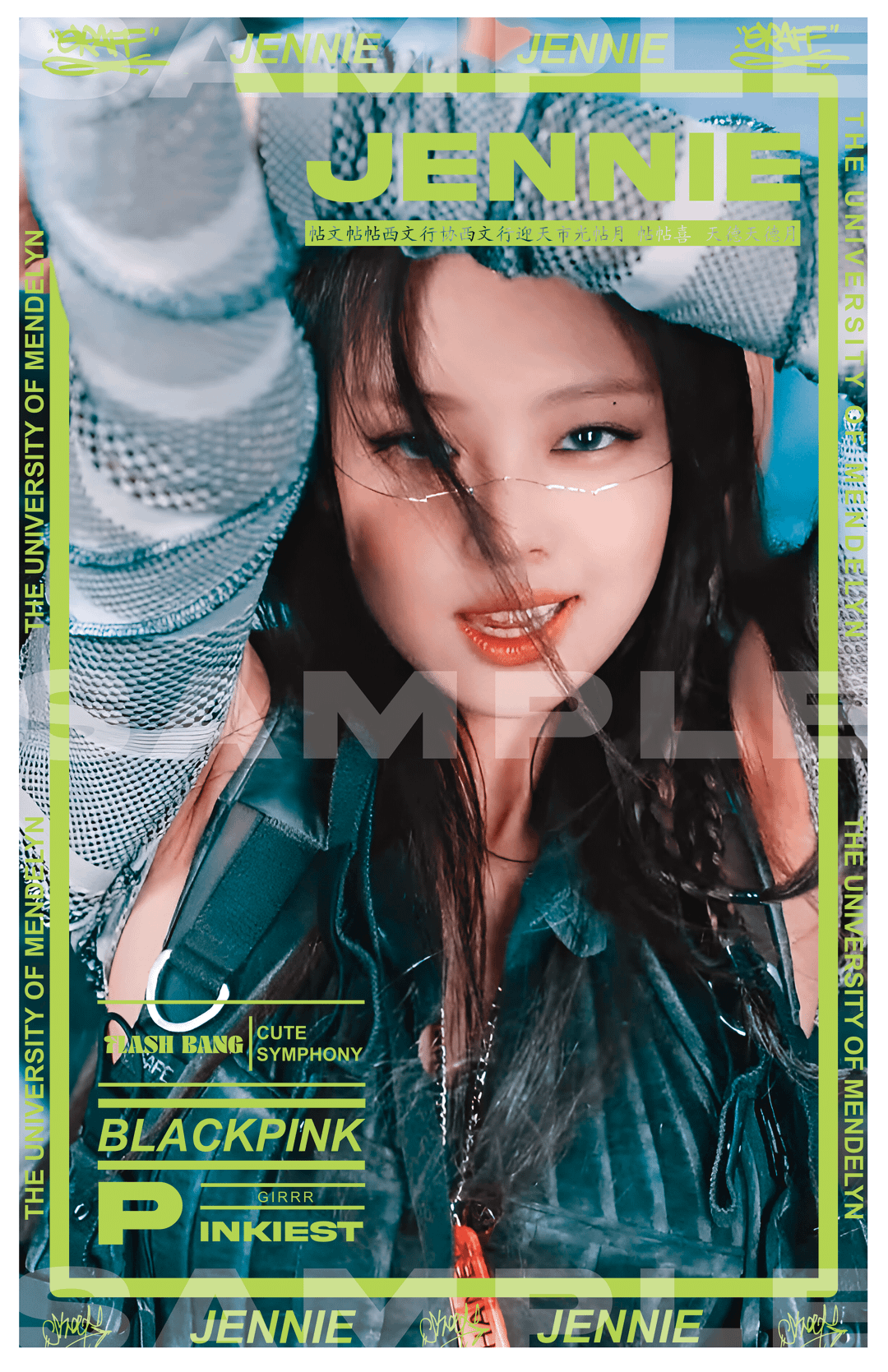 Jennie and blackpink posters 🩷🖤🩷🖤