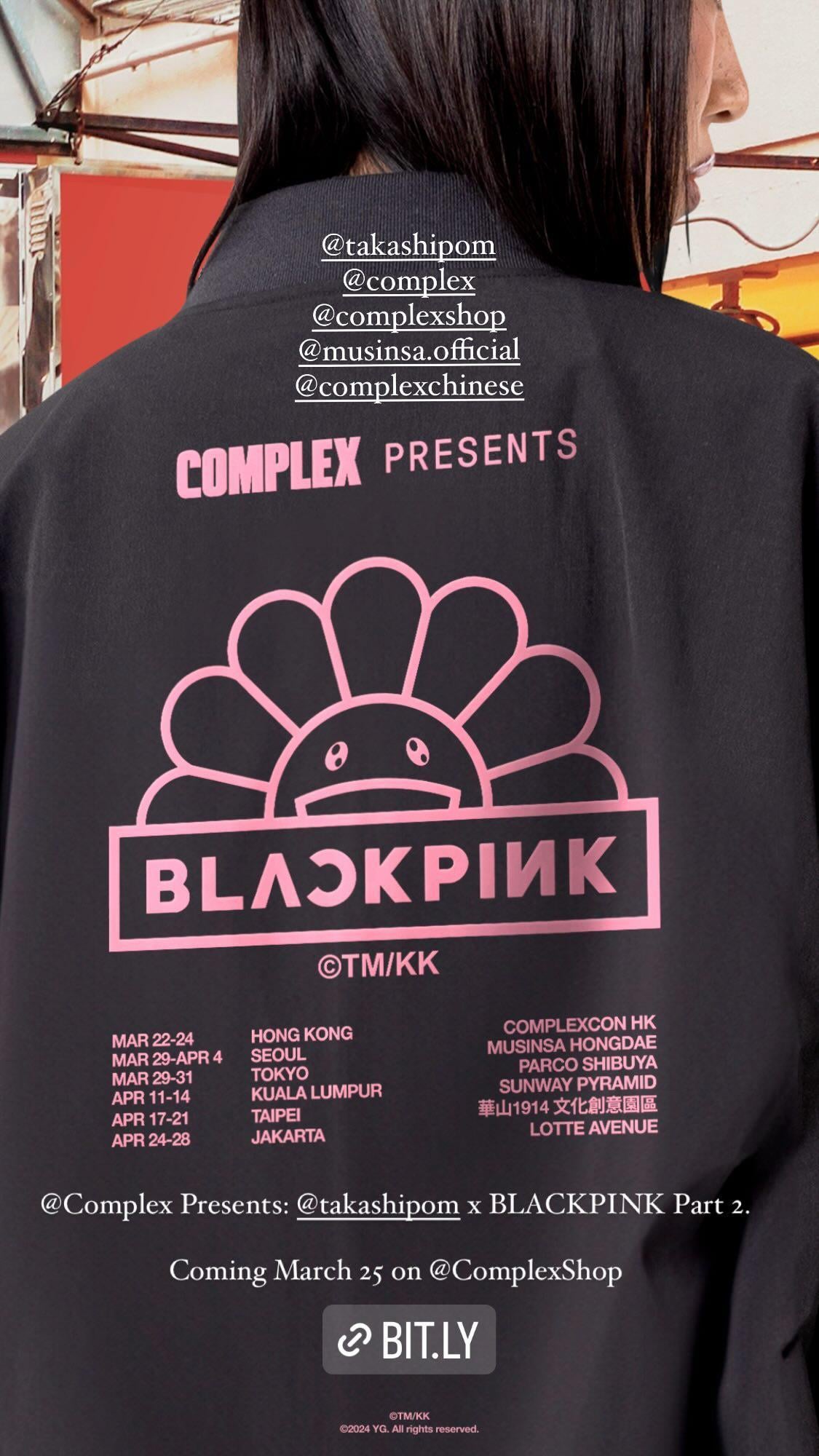 240322 BLACKPINK IG Story Update