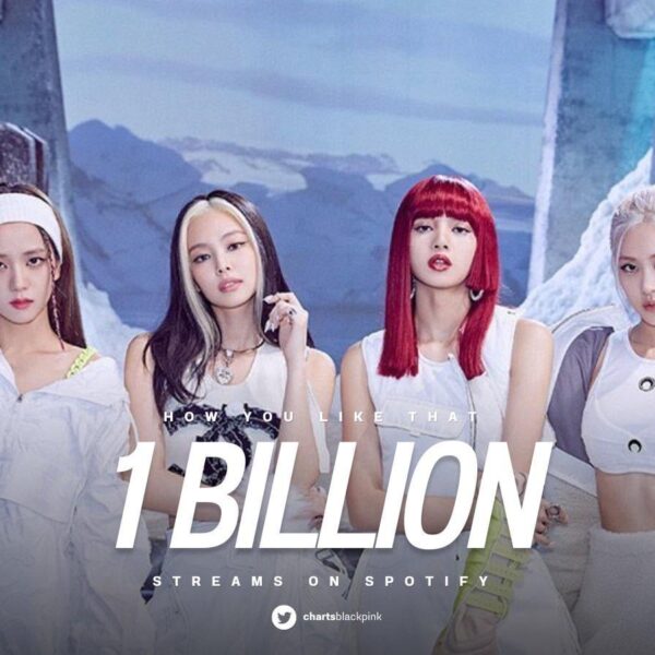 240311 How You Like That reaches 1 Billion streams on Spotify!