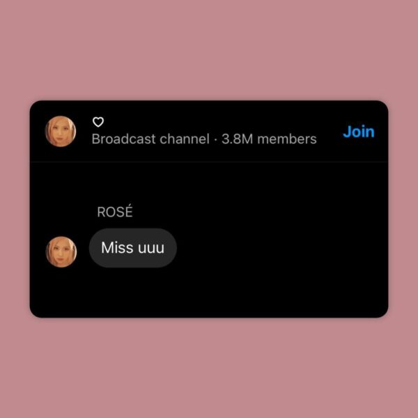 240305 Rosé IG Story Update