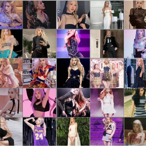 Here are the Top 25 Rosé outfit's of all time as voted by the r/BLACKPINK community