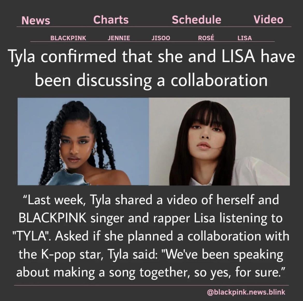 240324 | Possible news (According to @blackpink.news.blink on IG)