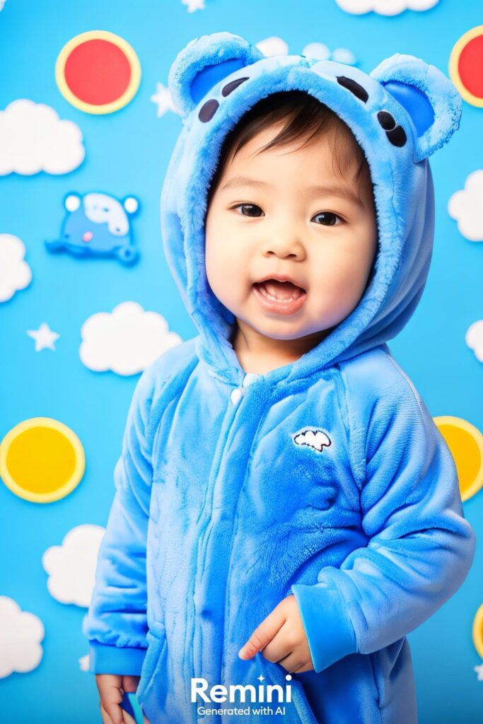 Jennie as a mom/kids (AI generated)