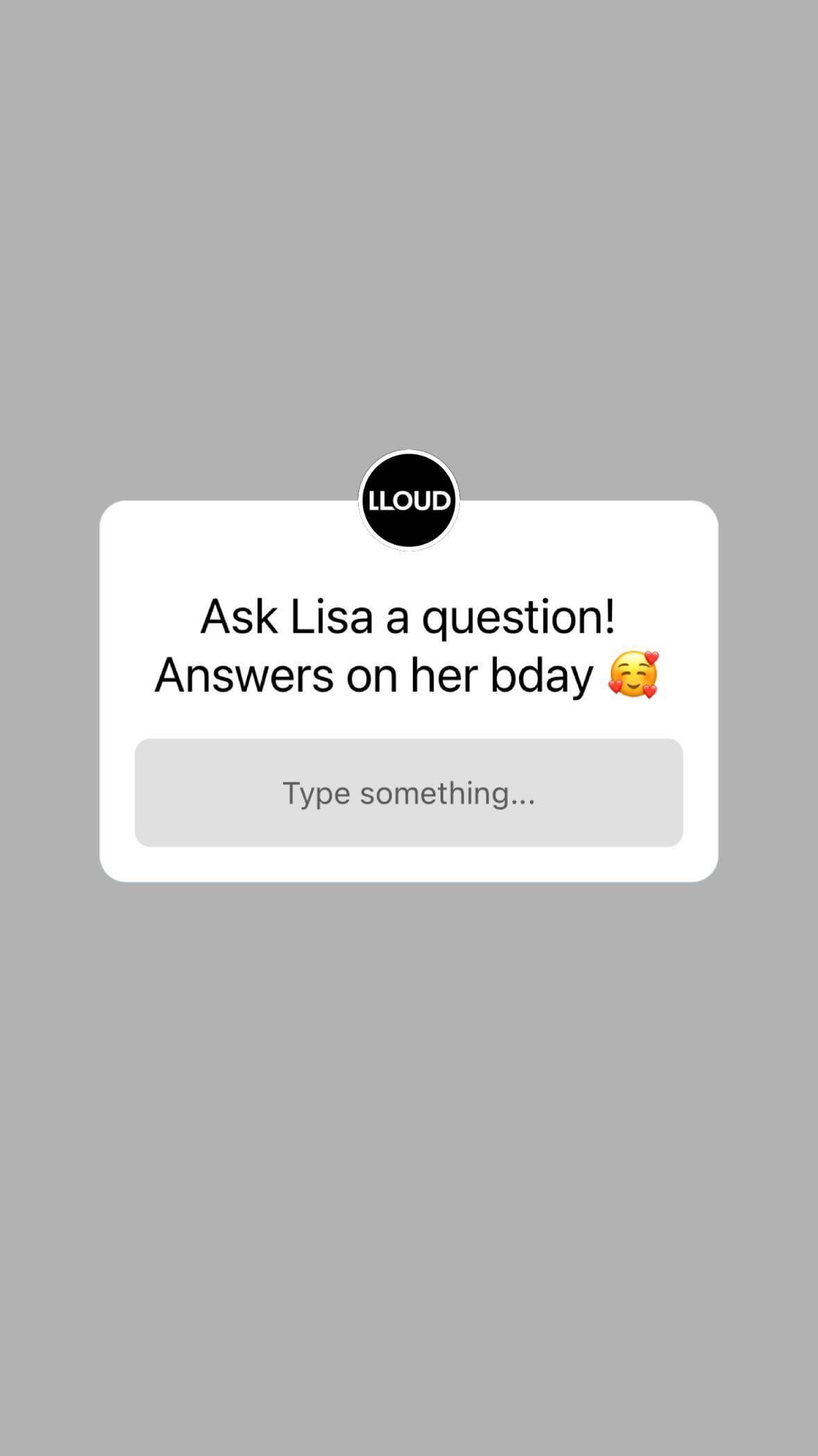 240311 Lisa (LLOUD) IG Story Update
