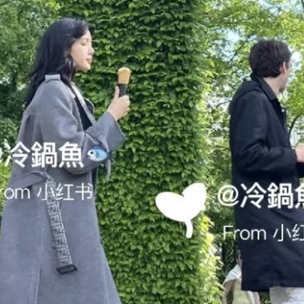 240429 Lisa from BLACKPINK and her billionaire boyfriend were spotted spending time together in France.