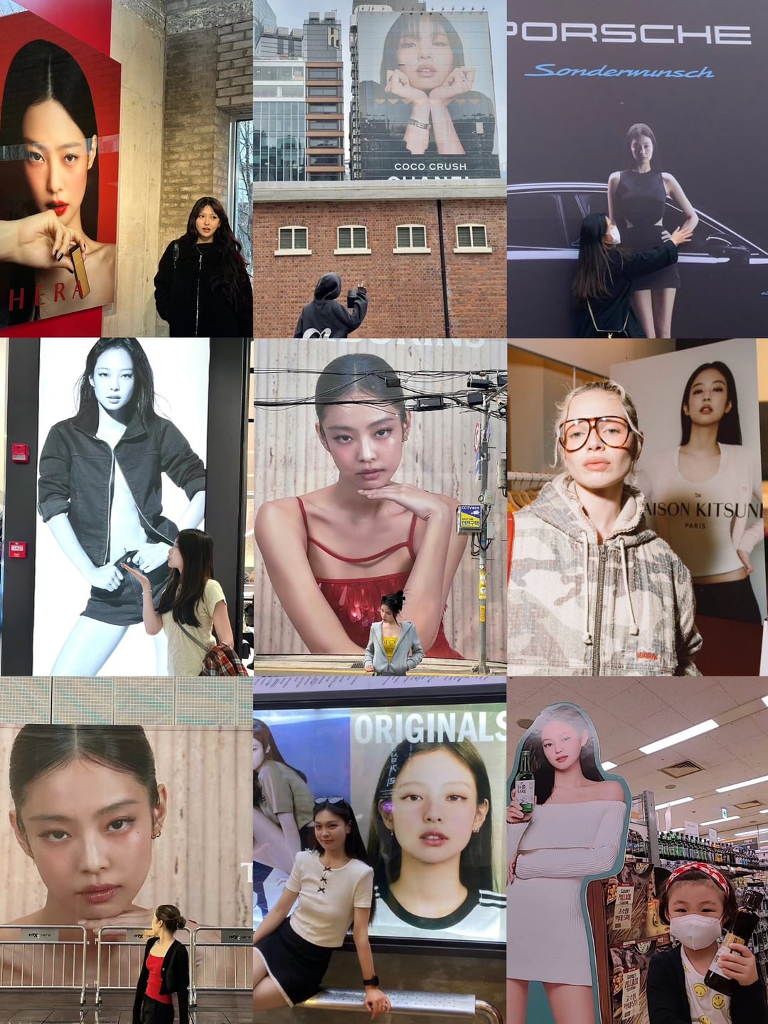 Jennie everywhere