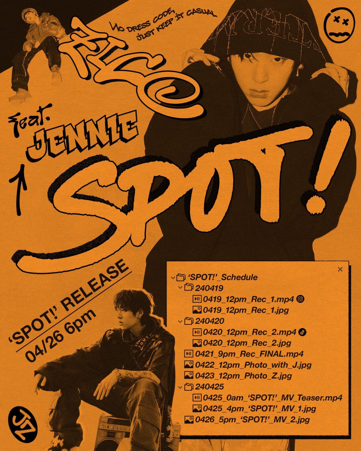 240418 ZICO - 'SPOT! (feat. JENNIE)' [Schedule]
