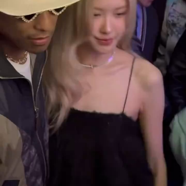 240411 Rosé @ Tiffany Wonder Exhibition in Tokyo w/ Pharrell