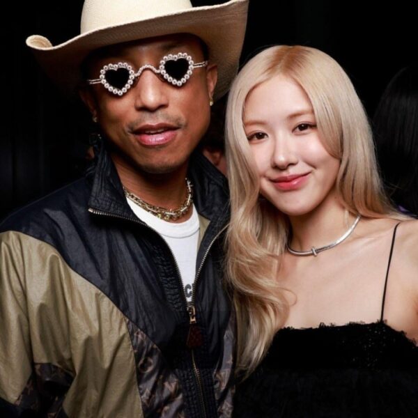 240411 Rosé @ Tiffany Wonder Exhibition in Tokyo w/ Pharrell Williams