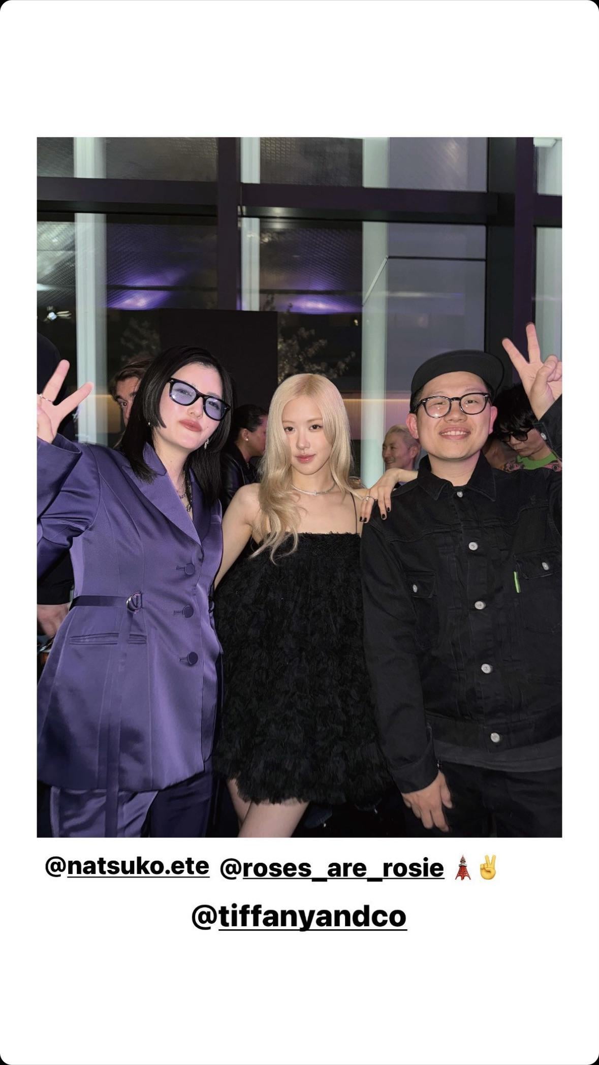 240412 Verdy IG Story Update w/ Rosé