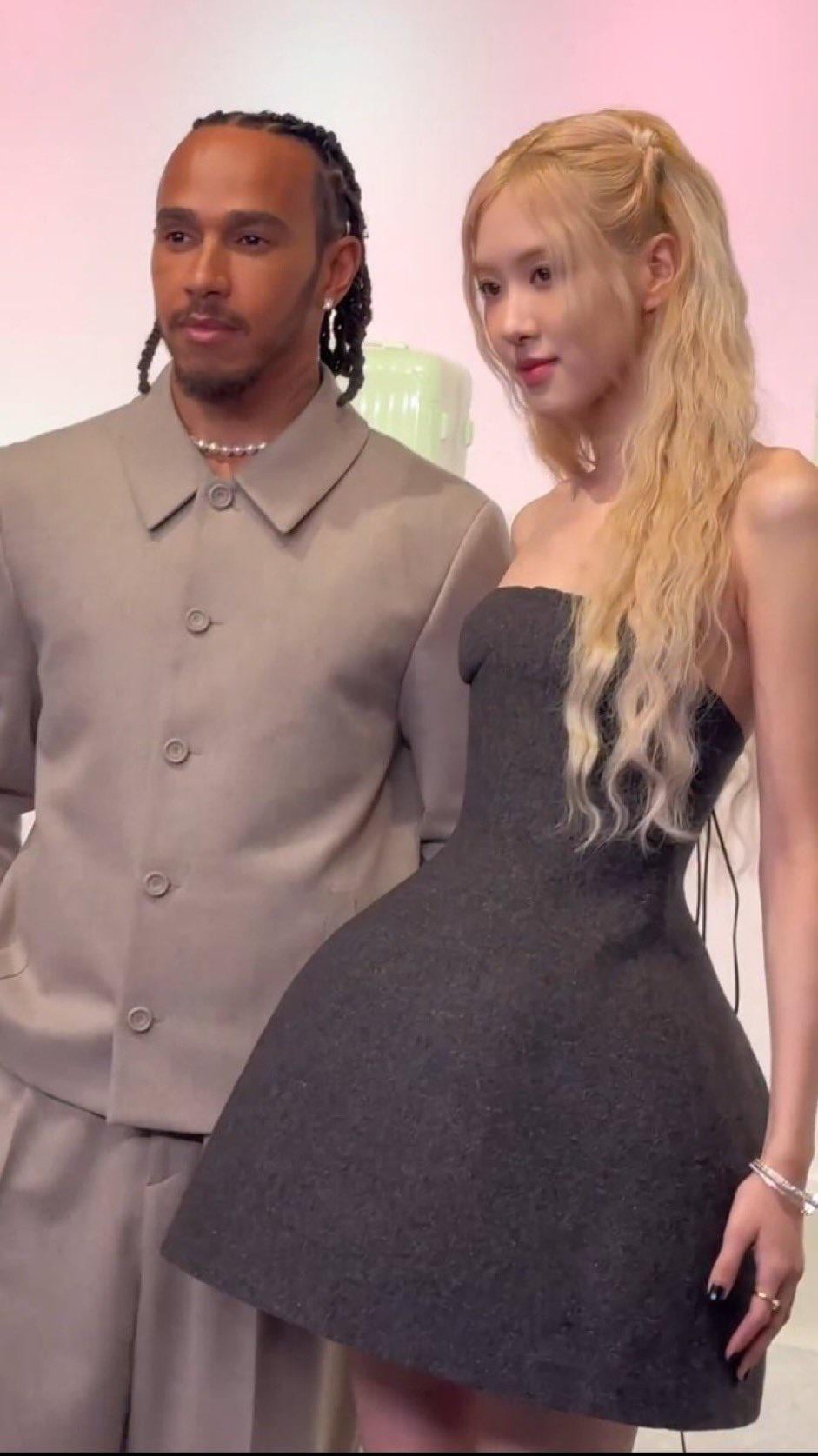 240415 Rosé & Lewis Hamilton @ Rimowa Launch Party in Seoul