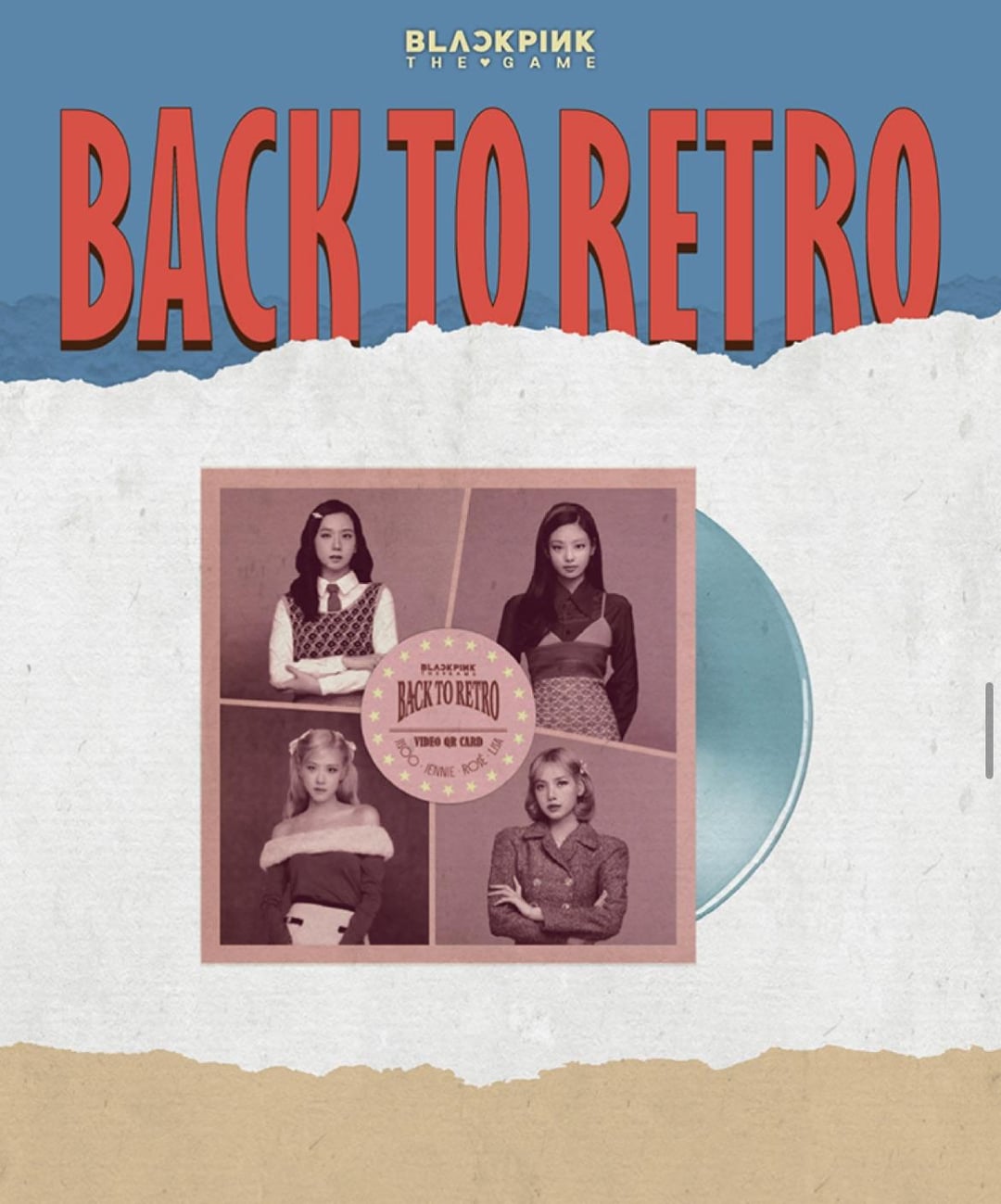 240410 - (BPTG) Weverse Shop - The Game Photocard Collection Back To Retro