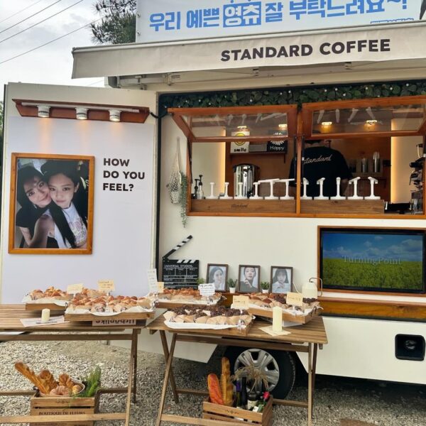240502 stdd_coffeetruck IG Update w/ Jisoo & Jennie
