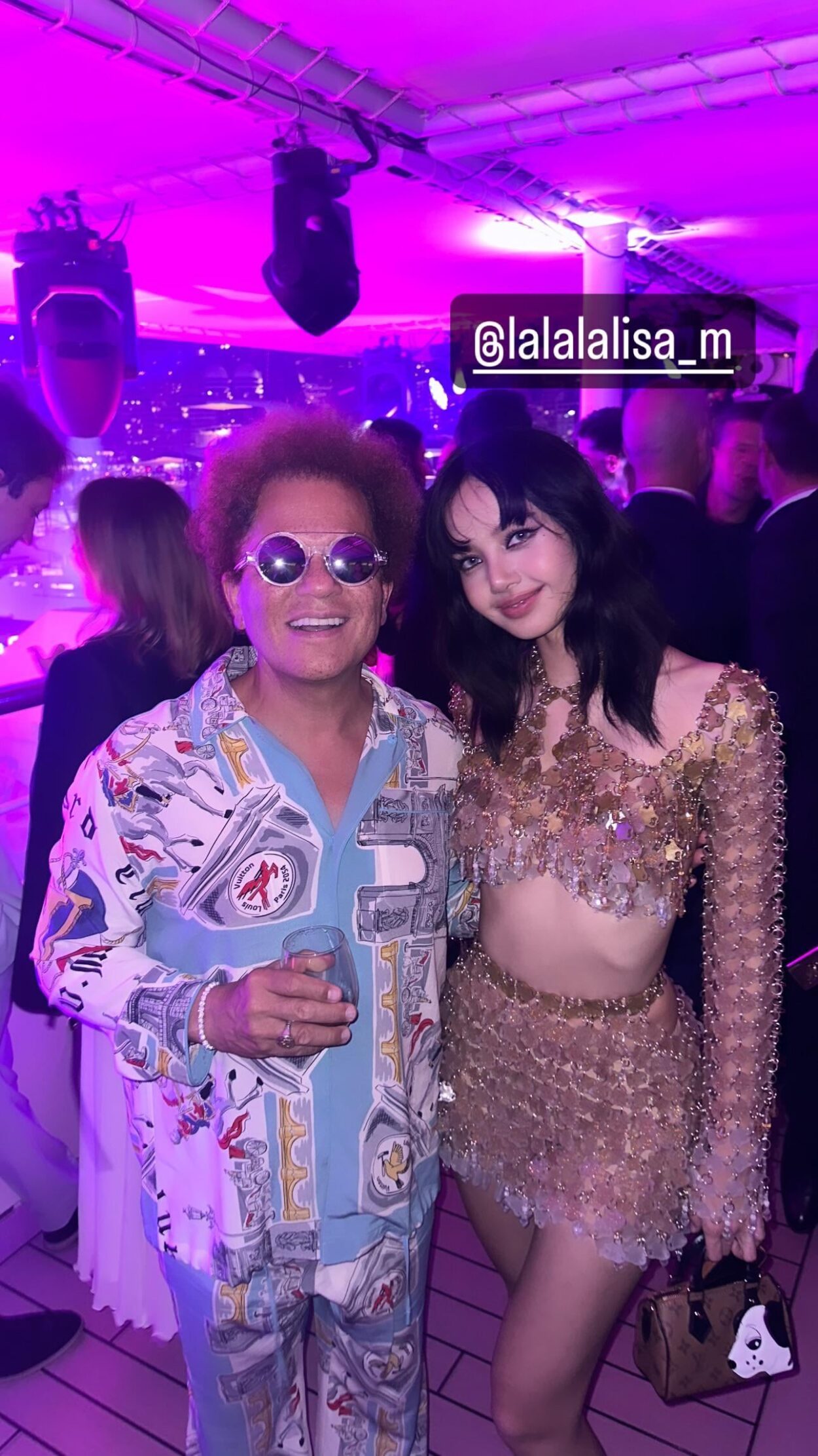 240526 romerobritto IG Story Update w/ Lisa