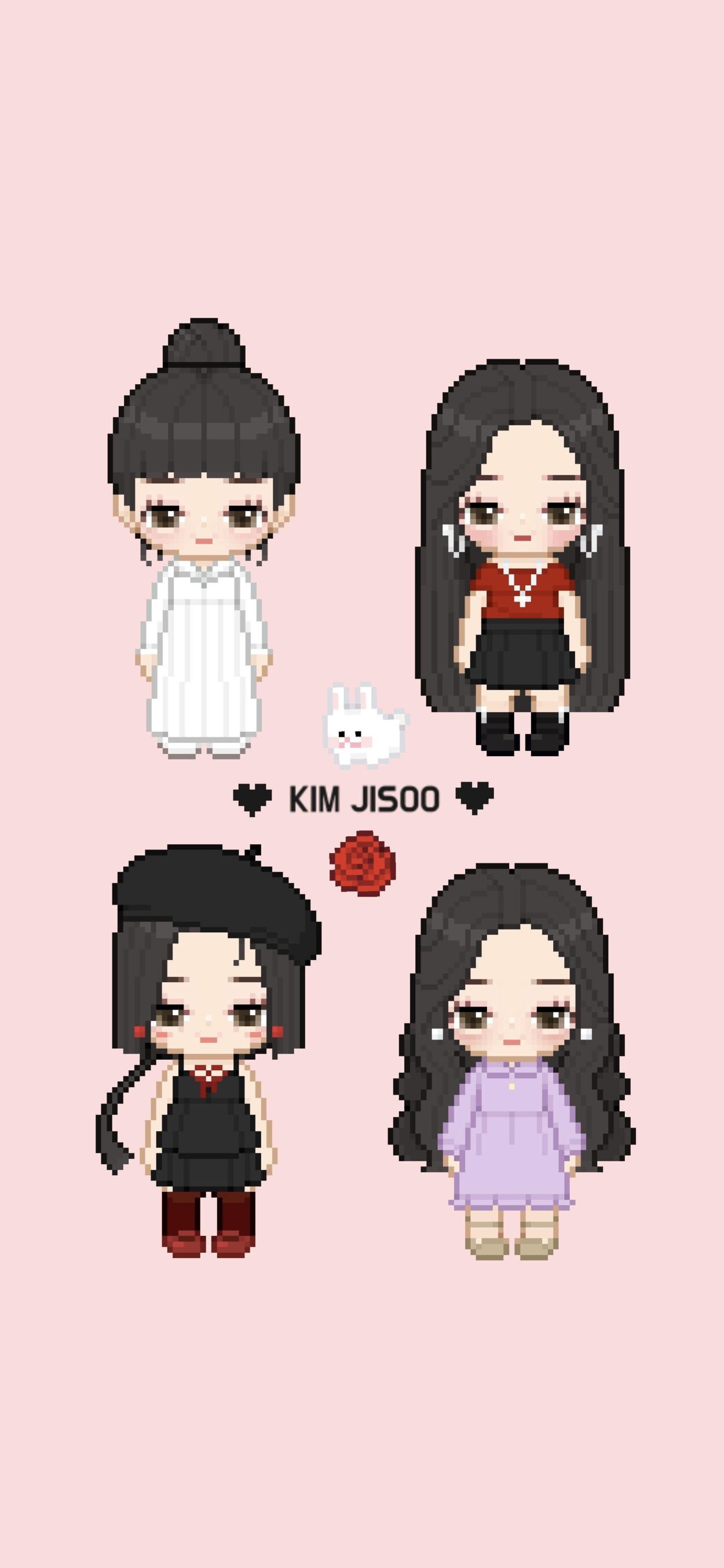 052024 Made a Jisoo wallpaper version of My Little Star