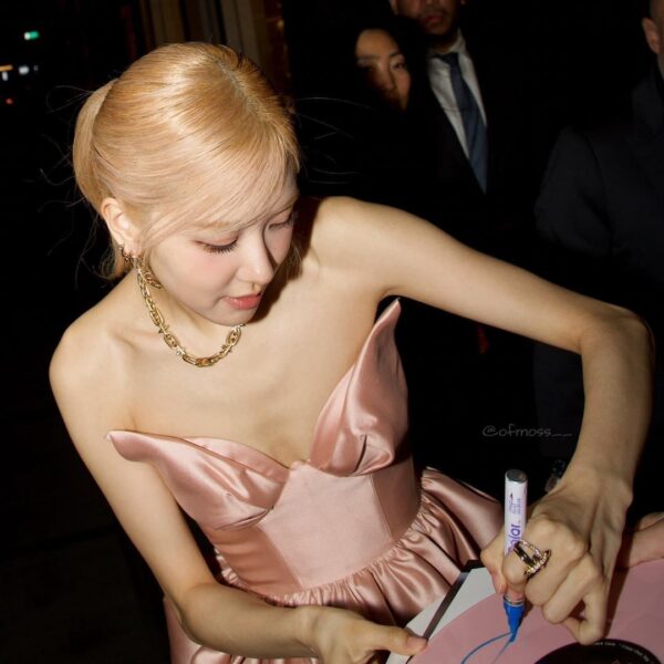 240502 Rosé @ Tiffany & Co. Titan (by Pharrell Williams) Launch Event in New York