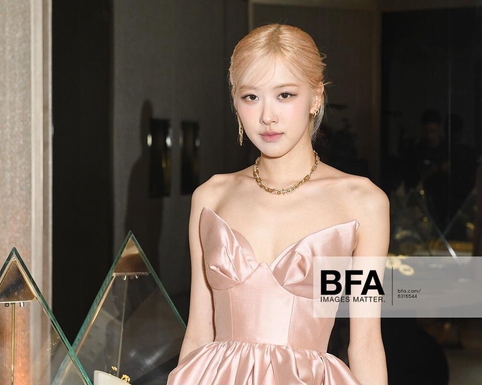 240502 Rosé @ Tiffany & Co. Titan (by Pharrell Williams) Launch Event in New York