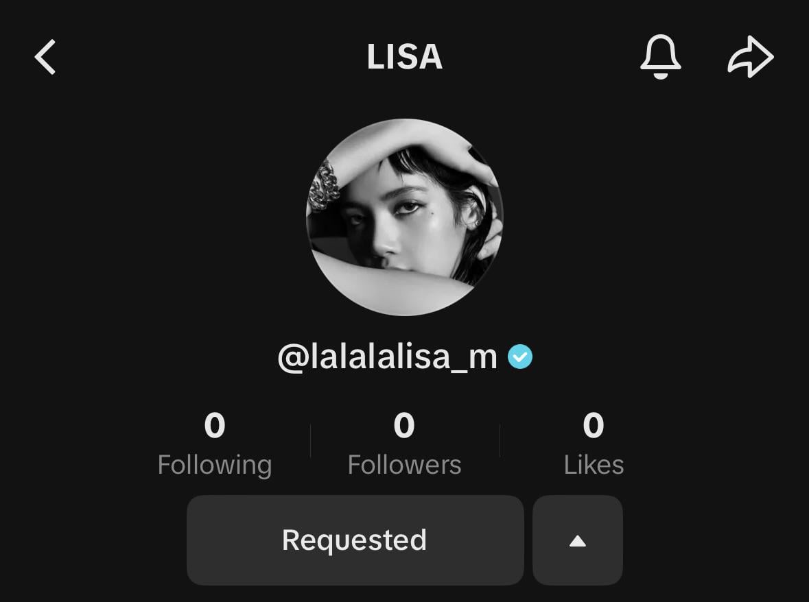 240604 Lisa Official TikTok Account