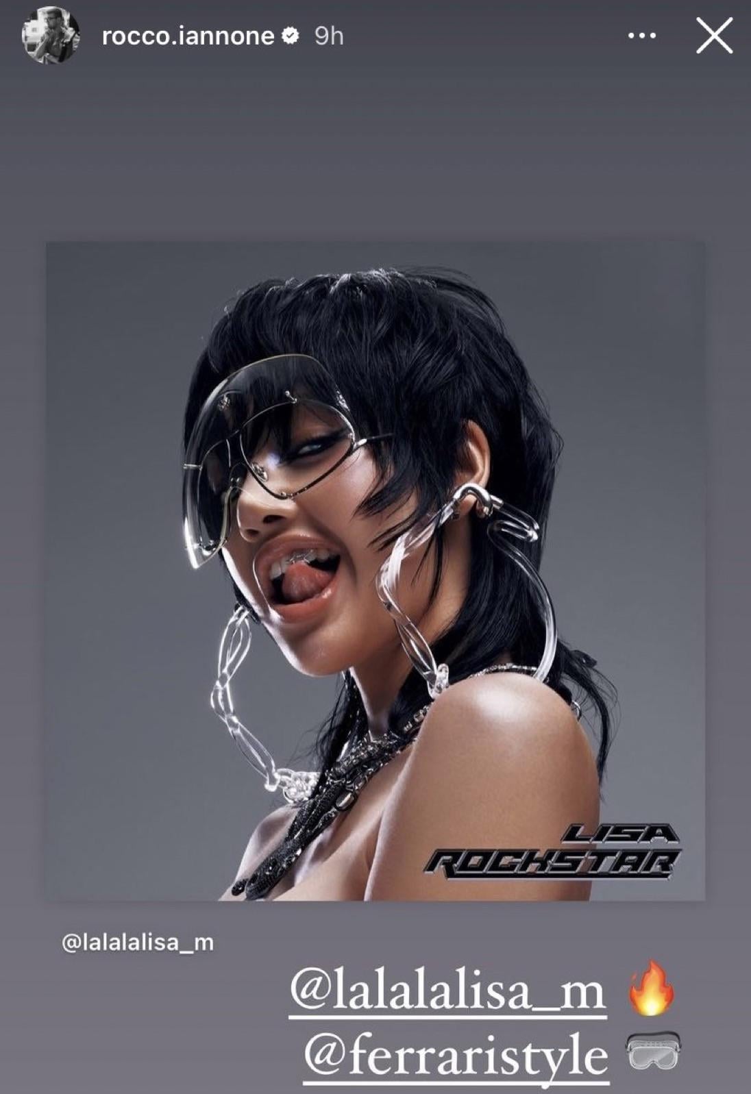 240621 Rocco Iannone (creative director of Ferrari) IG story update with Lisa 🏎️