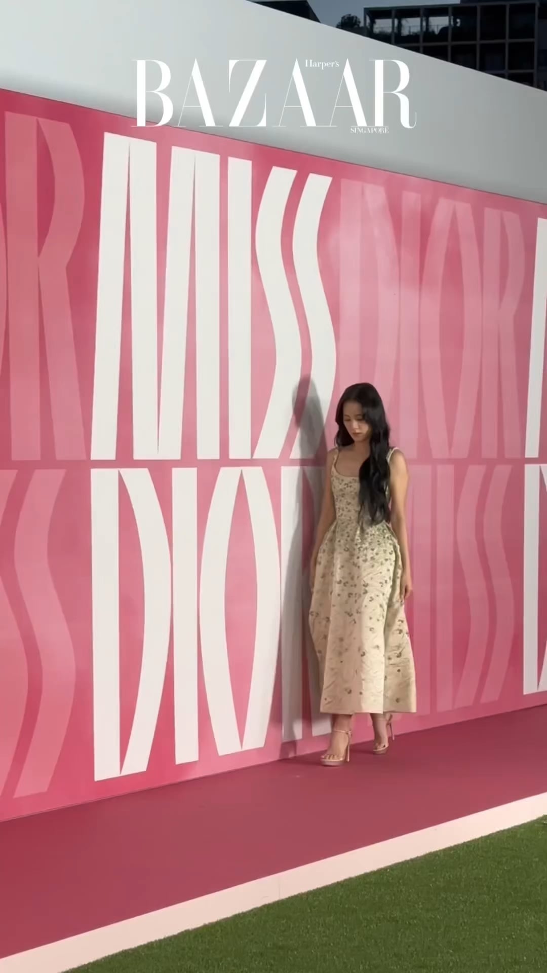 240612 Jisoo @ Miss Dior Exhibition: “Stories of a Miss” in Japan