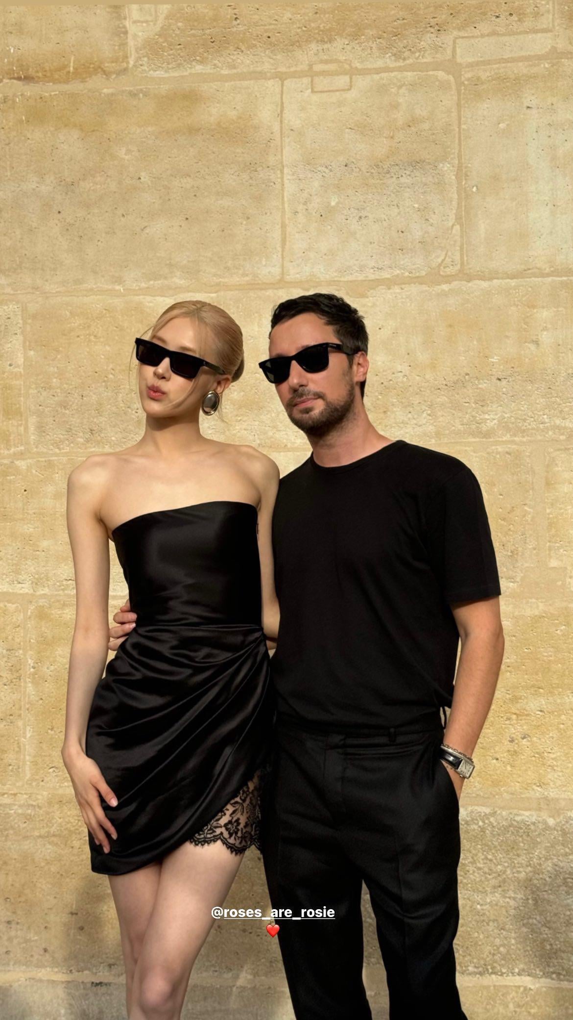 240627 anthonyvaccarello IG Story Update with Rosé