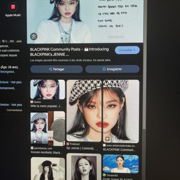 240627 Clicked on a Google Result About Jennie's and Found These Two Perfectly Aligned Pictures!