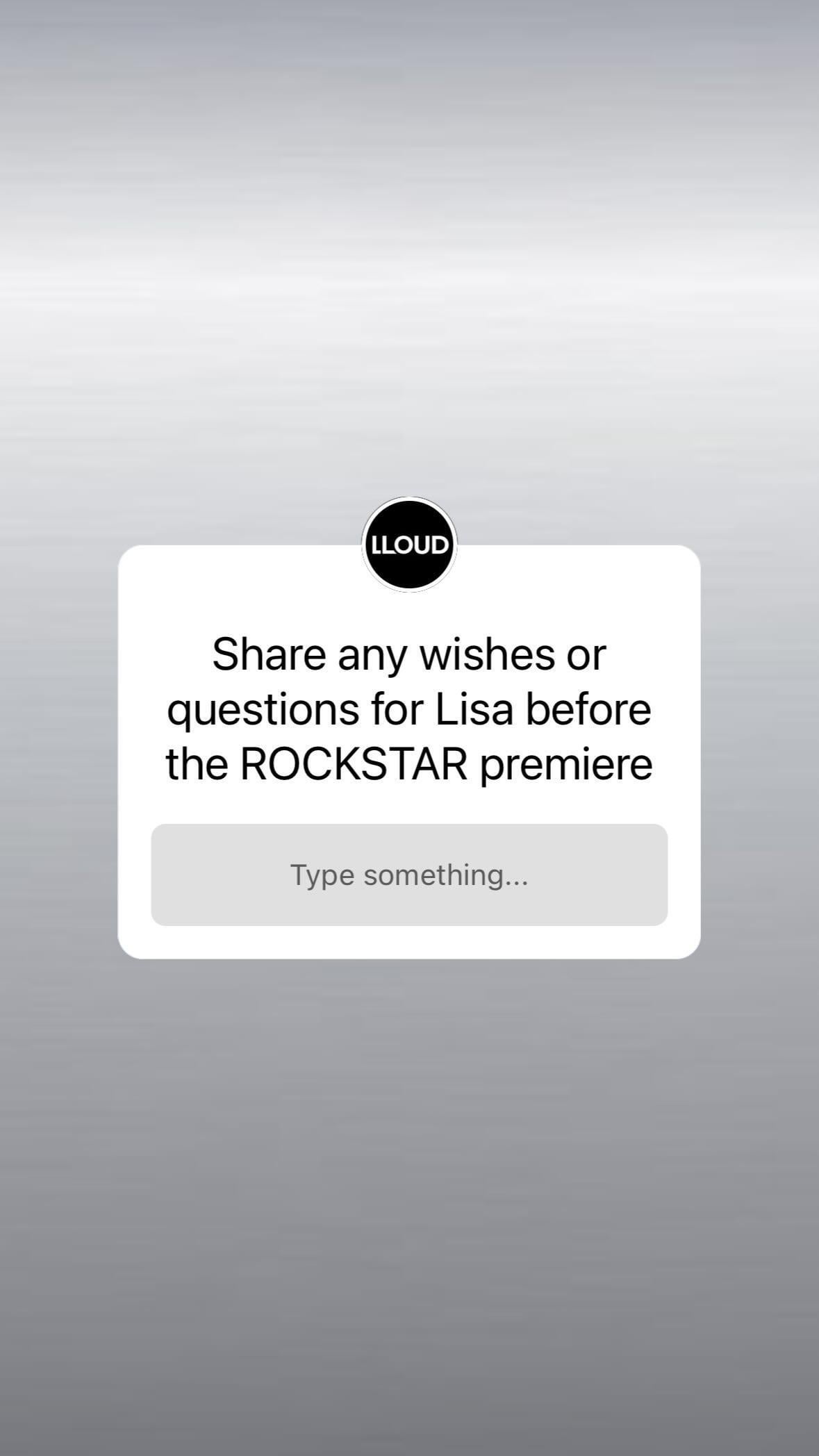 240625 Lisa (LLOUD) IG Story Update