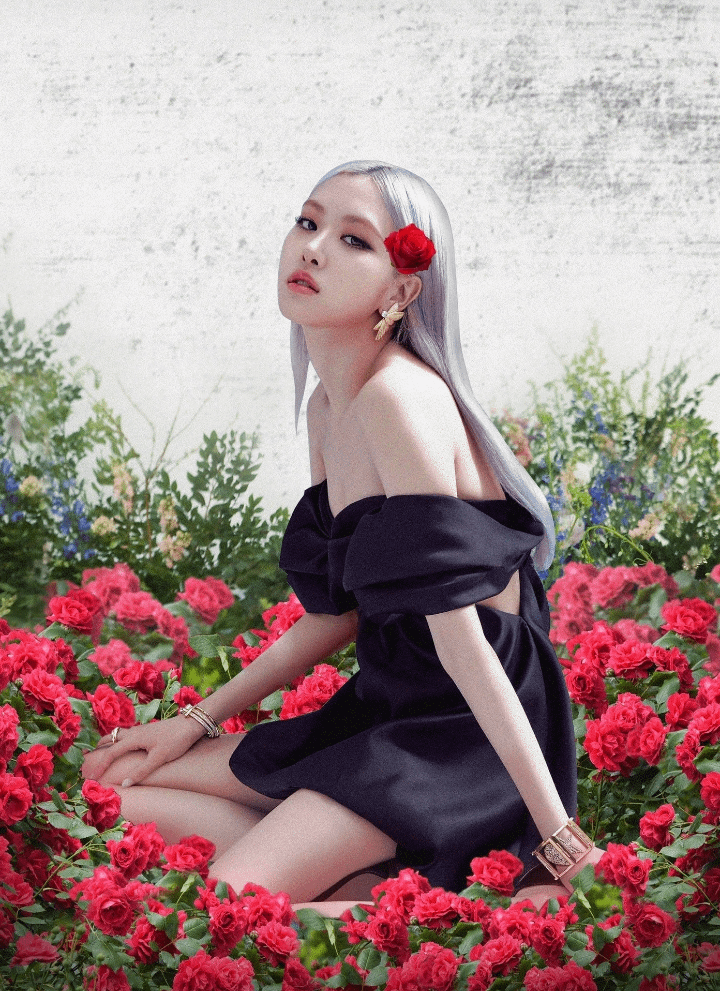 Ros'e! With rose! I like this look soooo much@