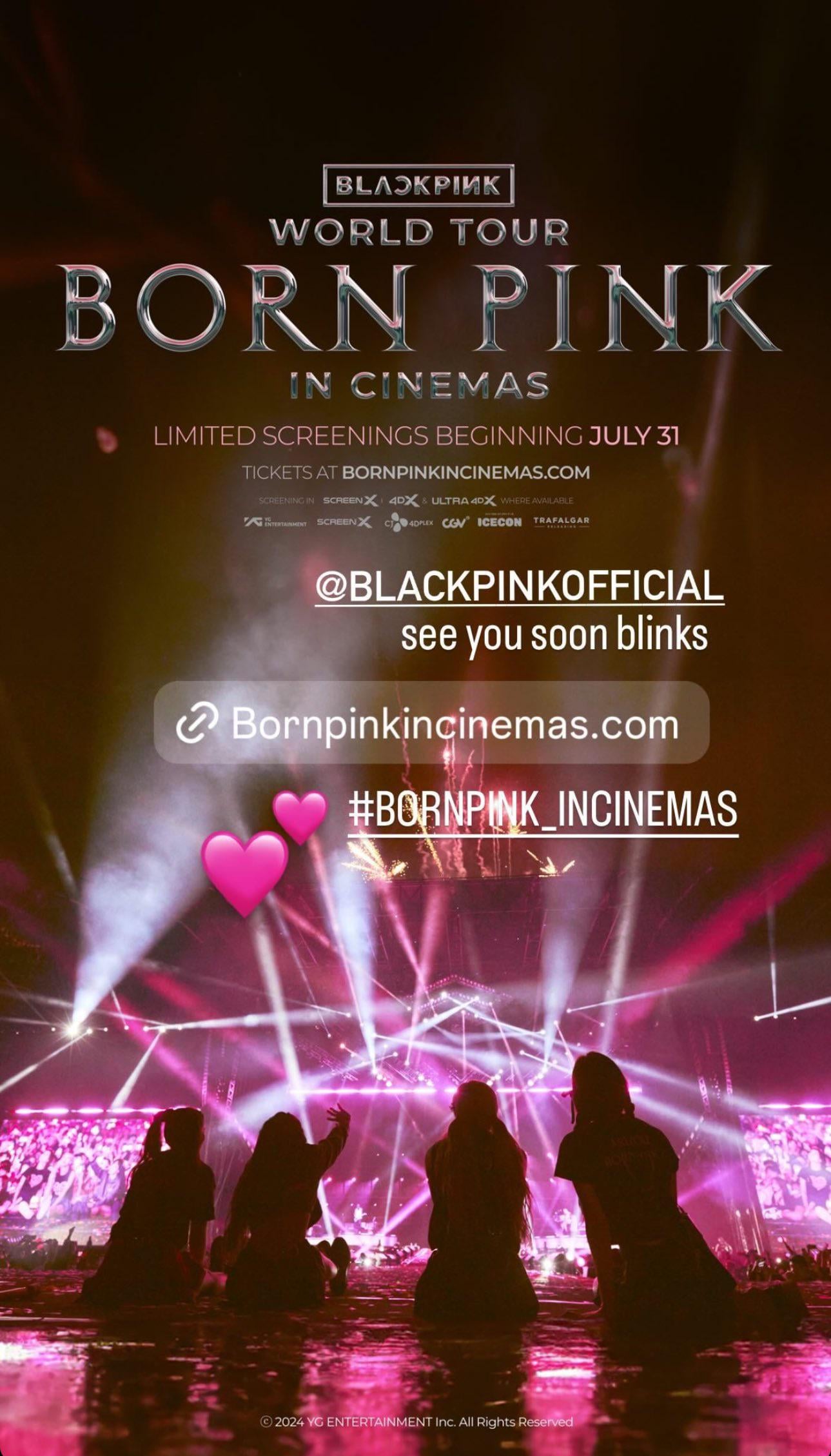 240731 Jennie IG Story Update